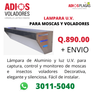 LAMPARA LED DE LUZ U.V.